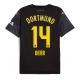 Borussia Dortmund Maximilian Beier #14 Replike Gostujuci Dres 2024-25 Kratak Rukav